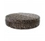 OTTOMAN- Round/Zebra Print