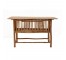 TABLE-KITCHEN-BAMBOO W/STORAGE