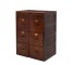 CABINET-FILE-DBL-DARK OAK-LEGA