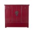 CABINET-RED LACQUARED-2DOOR