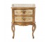 TABLE-END FLORENTINE GOLD&WHIT