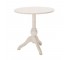 TABLE-END-24R-CREAM PEDESTAL