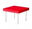 End Table- SQ Red Lacquer