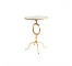 TABLE-END-GOLD-MIRROR TOP-RING