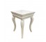 TABLE-END-WHITE-QUEEN ANNE LEG