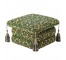 OTTOMAN-PILLOWTOP-GREEN TAPEST