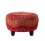 OTTOMAN-29R-RED/GLD PERSIAN