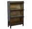 BOOKCASE-3 SECTION OAK-STACKIN