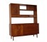 BOOKCASE-DANISH MOD-OPEN TOP