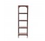 SHELVES-61"H-IRON/WOOD-ROLLING