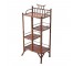 SHELF-BAMBOO-4 TIER-CHINOISERI