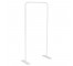 CLOTHING RACK-WHITE METAL BAR