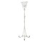 PLANT STAND-57-METALTWIST-WHT