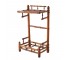 UMBRELLA STAND-BAMBOO W/BLK ST