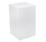 PEDESTAL-18"SQ x 30"H Matte White Laminate