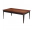 TABLE-Cherry Coffee W/Gunmetal Frame