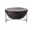 TABLE-COFFEE-39IR-DRUM LEATHER