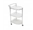 CART-CHROME 3TIER 3 WHEELS