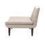 CHAIR-CREAM WICKER-BEIGE LINEN