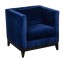 CHAIR-Contemporary Club-Navy Velvet