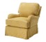 CHAIR-CHAMPAGNE/YELLOW-DAMASK