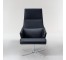 CHAIR-CLUB-BLACK LEATHER-HIGHB