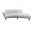 SOFA-92IN-LAF-WHITE VELVET-ANGLE