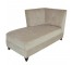 CHAISE-SECT-LAF-LIGHT TAN