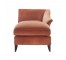 CHAISE-57IN-MELON VELVET