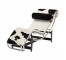 LOUNGE-CORBU-BLK/WHT-COWHIDE