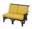 Settee-RAF Dark Bamboo-Yellow