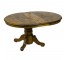 TABLE-DIN-OAK-48"D-PEDESTAL-TA