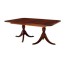 TABLE-DINING-66"MAH DBL PEDEST