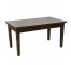 LIBRARY TABLE-Dark Oak 2 Drawer