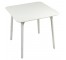 TABLE-DIN-30"SQ-WHITE MOLDED