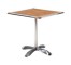 TABLE-DINING-TEAK/ALUM-27.5 SQ