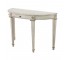 TABLE-CONSOLE-WHT WASH-HALF MO