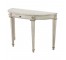 TABLE-CONSOLE-WHT WASH-HALF MO