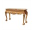 TABLE-CONSOLE-CHIPPENDALE-GLD/MARBLE