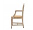 CHAIR-ARM-CREAM ANTIQUED H