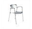 CHAIR-ARM-POLISHED CHROME-STACK