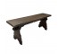 BENCH-NAT WOOD-48LX12DX18H