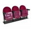 CHAIR-Burgundy Movie Theater Seats