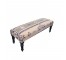 BENCH-LAVENDER-BLACK TURNED LE