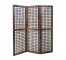 SCREEN-3PANEL-79H-WOOD W/SHELL