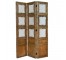 SCREEN-3 PANEL-9 FROSTED PANES OF GLASS