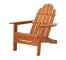 CHAIR-ADIRONDACK OAK FOLDING