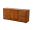 DRESSER-TRIPLE-LT OAK-2DRS/9DW