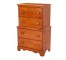 DRESSER-SET-MAPLE-4DRAWER-50'S