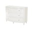 DRESSER-WHITE-3 DRW-MIRRORED